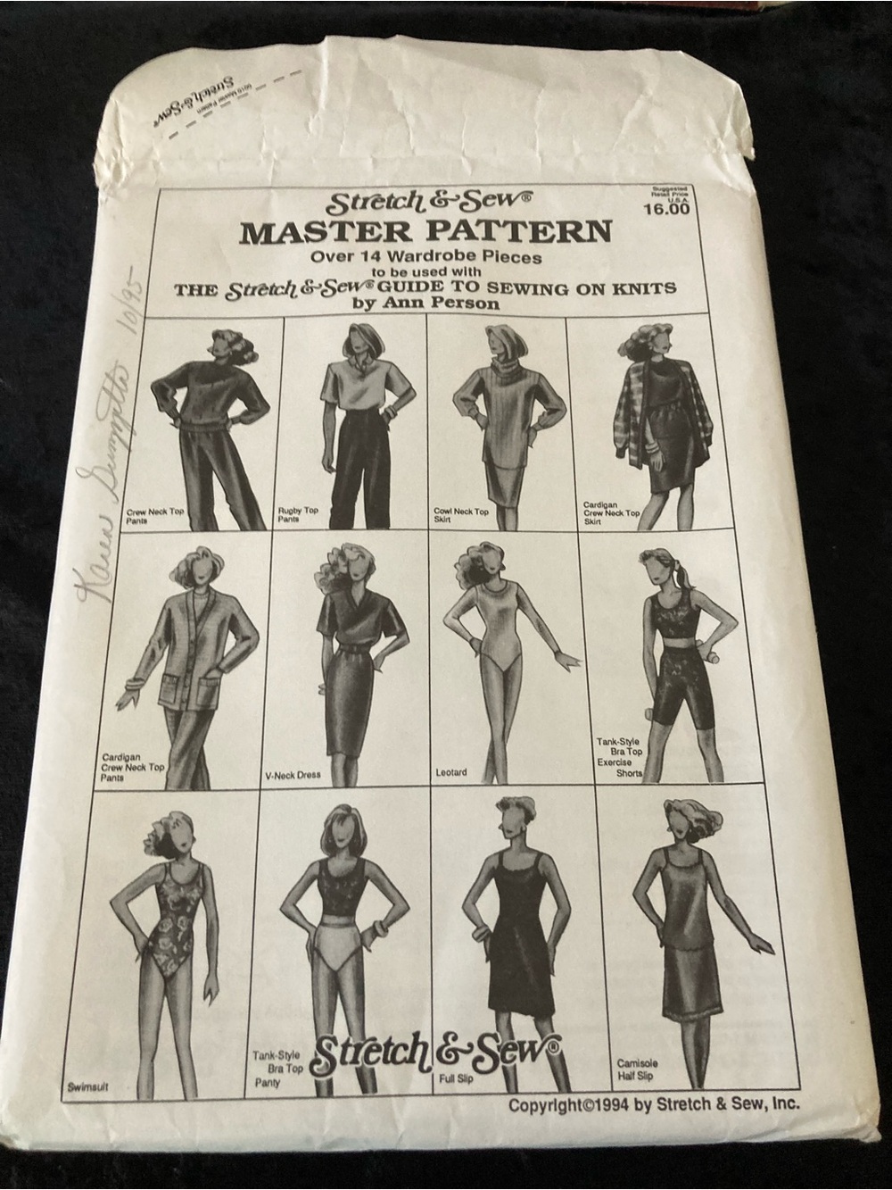 Stitch & Sew Women’s Master Pattern Packet - New Uncut - 14 Wardrobe Pieces